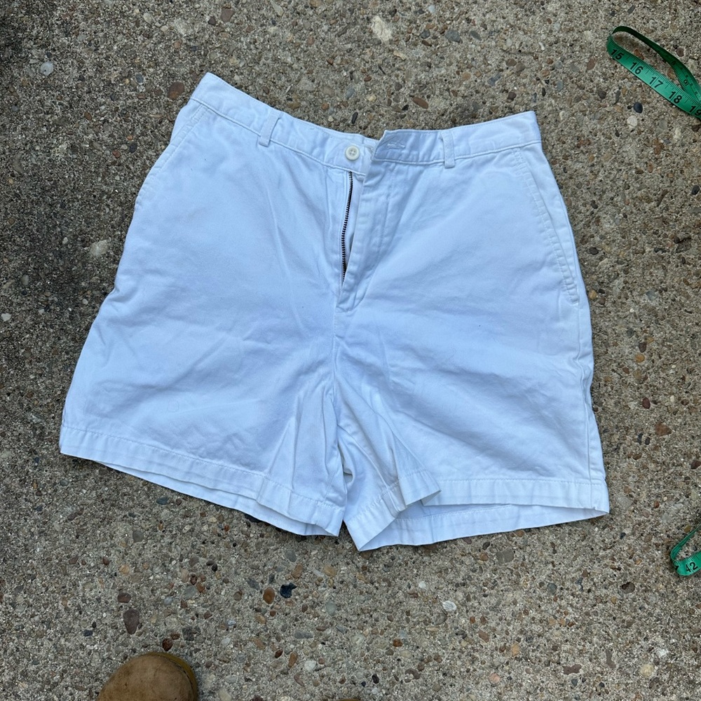Lands' End Women's White Shorts